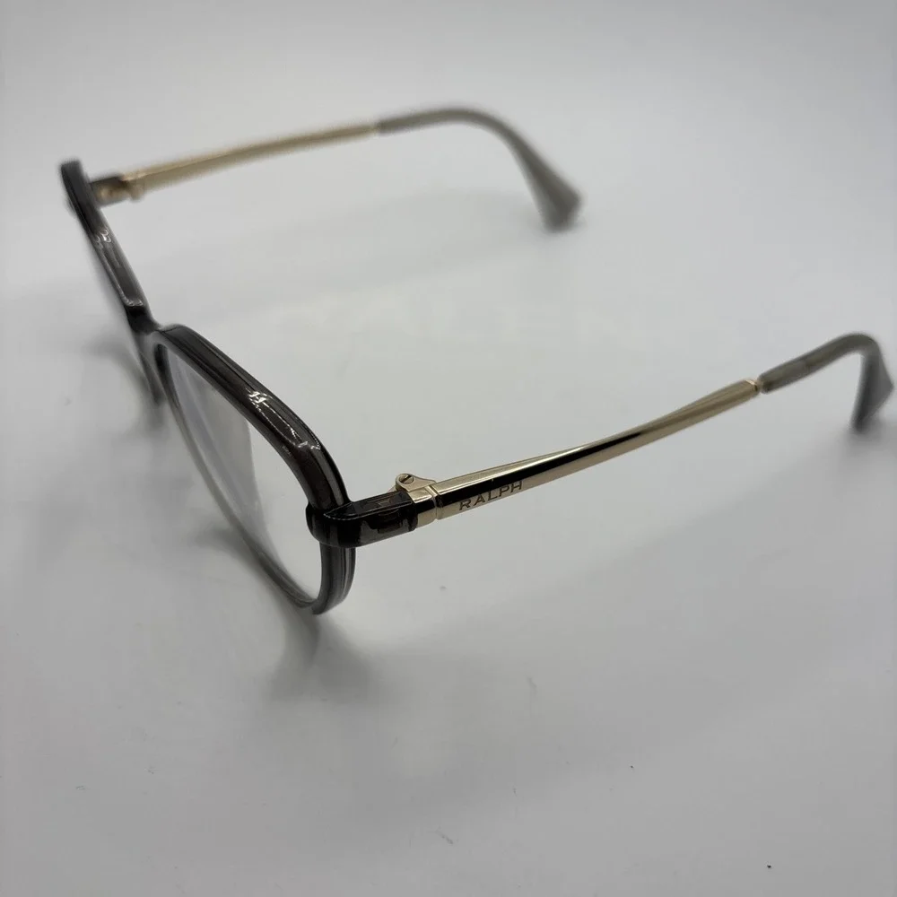 Ralph by Ralph Lauren RA7157U 6127 Transparent Grey on Shiny Gold 53-18-140 #D98